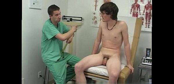  Gay boys medical exam I was jumpy and my mitts were really cold, I